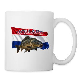 Pêche à la carpe Hollande - Angel Design - Mug blanc - blanc - Droite