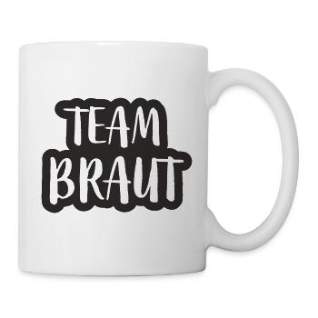 Team Braut - Tasse - Weiß - Rechts