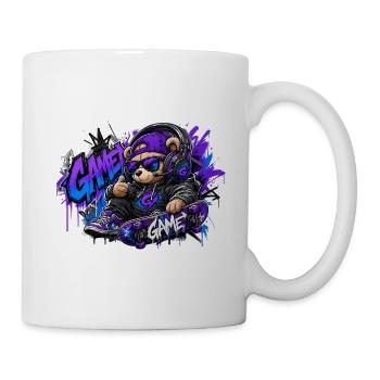 Game Bear Skate Graffiti - Mug - white - Right