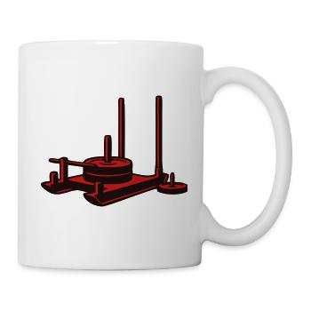 Salle de sport Prowler de traîneaux à poids lourds - Mug blanc - blanc - Droite