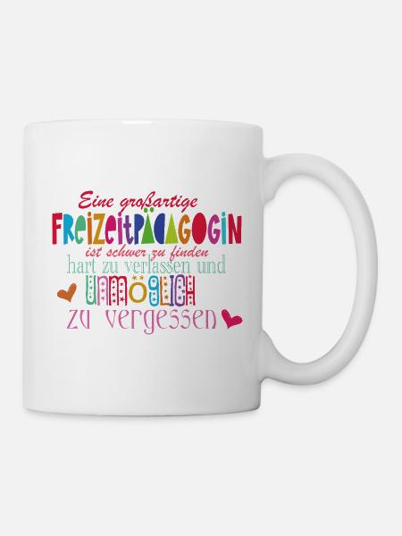 Freizeitpädagogin - Tasse - Weiß