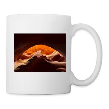 Desert Canyon Glow - Tasse - Weiß - Rechts