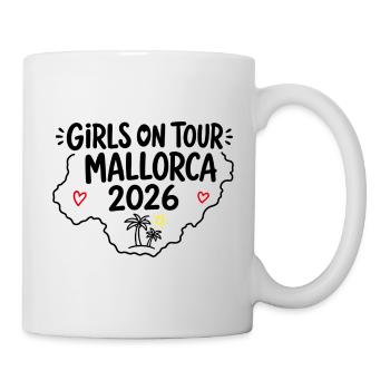 Malle 2026 Girls On Tour Mallorca 2026 - Mug - white - Right
