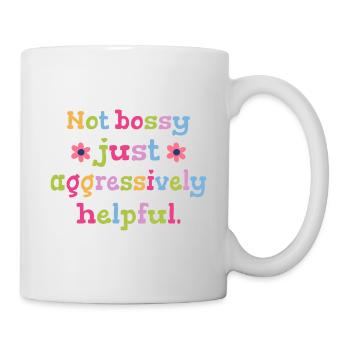 Not determining, just helpful humor - Mug - white - Right