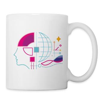 Globale Intelligenz - Tasse - Weiß - Rechts