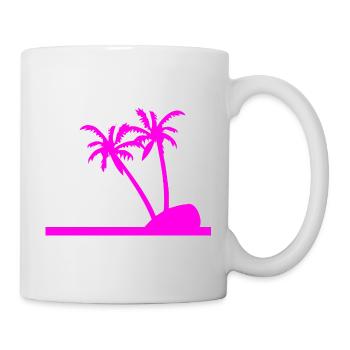 Palm trees - Mug - white - Right