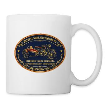 Helveti-Norland Motor OY: Sivupyörä 1955 - Tasse - Weiß - Rechts
