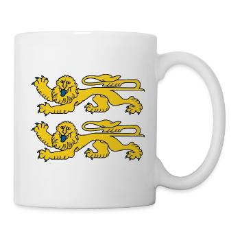 Normandy Gold On Gueules T-Shirt Humorgeschenk - Tasse - Weiß - Rechts