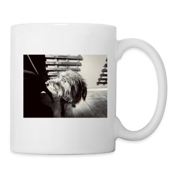 Black and White Canine Look - Mug - white - Right
