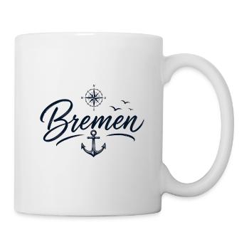 Bremen Anker - Tasse - Weiß - Rechts