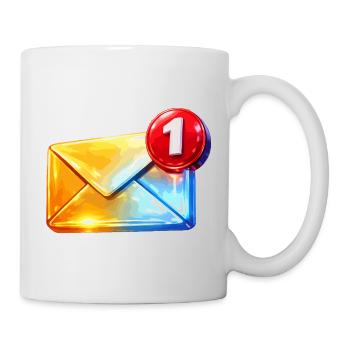 First Badge Email - Mug - white - Right
