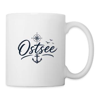 Ostseeliebe | Maritimes T.-Shirt - Ostsee Hoodie - Tasse - Weiß - Rechts
