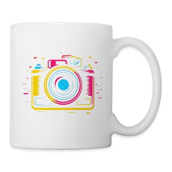 Fotokamera Retrowave - Tasse - Weiß - Rechts