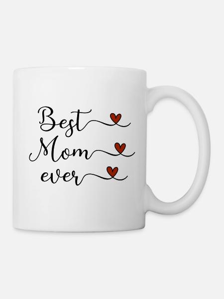 Beste Mama - Tasse - Weiß