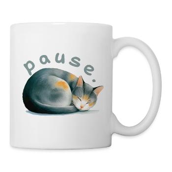 Pause - Mug - white - Right