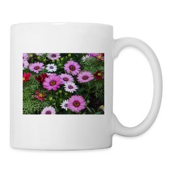 Pink Blossom Magic Mosaic - Mug - white - Right