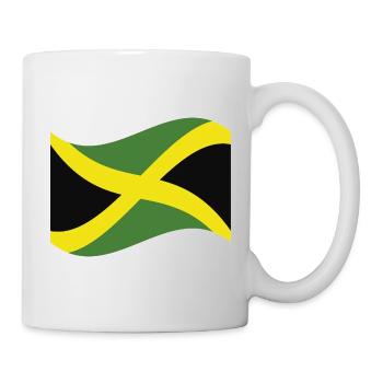 Jamaican flag - Mug - white - Right