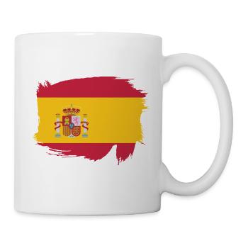 SPANIEN SPAIN España EUROPA SPANISCHE SPORT FAN - Tasse - Weiß - Rechts