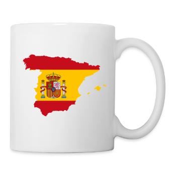 SPANIEN SPAIN España EUROPA SPANISCHE SPORT FAN - Tasse - Weiß - Rechts