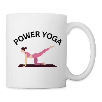 Power Yoga Balance - Mug - white - Right