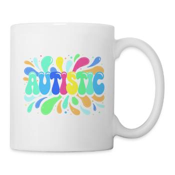 Autism Colors and Pride - Mug - white - Right