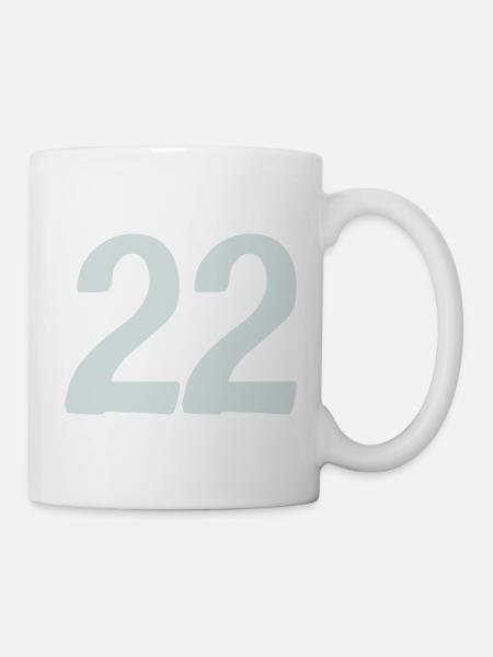 22- - Tasse - Weiß