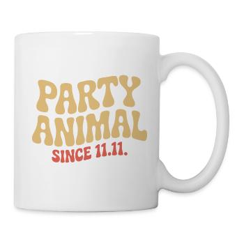Karneval Party Kölner Animal Since 11.11. Köln - Tasse - Weiß - Rechts