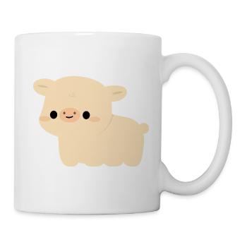 Charolais Cow - Mug - white - Right
