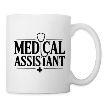 Medizinische Fachangestellte - Tasse - Weiß - Rechts
