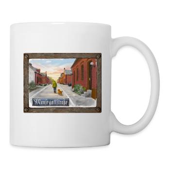 Mausegattstraße – Ruhrpott - Tasse - Weiß - Rechts