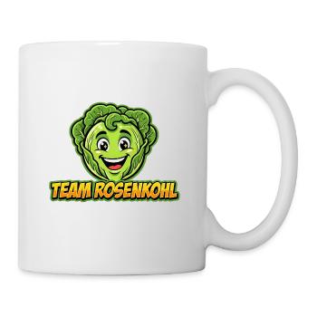 Team Brussels Sprouts Logo Shirt - Mug - white - Right
