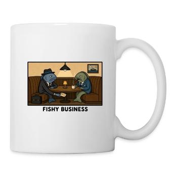 Fishy Business - Mug - white - Right