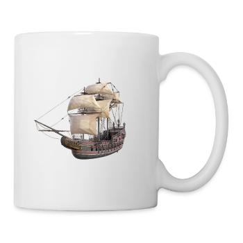 Pirate Ship – Aventure en haute mer - Mug blanc - blanc - Droite
