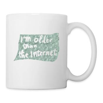 Older than the Internet - Mug - white - Right
