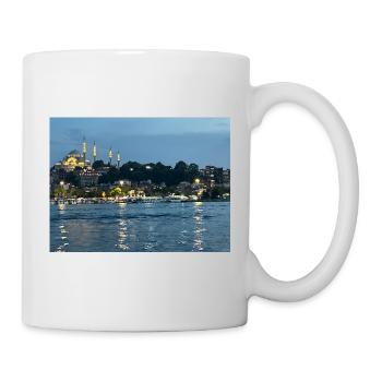 Night Bosphorus Istanbul - Mug - white - Right