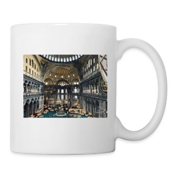 Byzantine Mosaic of the Hagia - Mug - white - Right