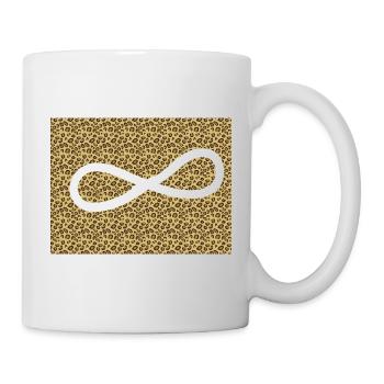 Motif Léopard Infini - Mug blanc - blanc - Droite