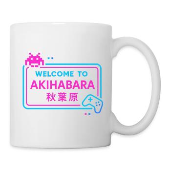 Welcome to Akihabara - Mug blanc - blanc - Droite