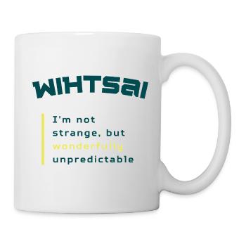 WIHTSAI | Merveilleusement imprévisible - Mug blanc - blanc - Droite