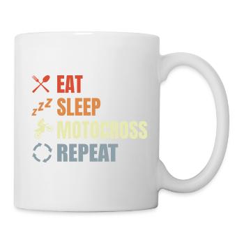 Motocross Routine - Mug - white - Right