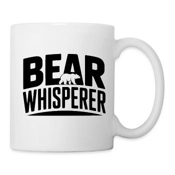 Bärenflüsterer - Tasse - Weiß - Rechts