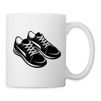 Tennisschuhe - Tasse - Weiß - Rechts