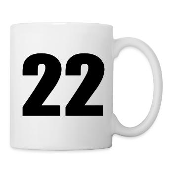 22 - Tasse - Weiß - Rechts