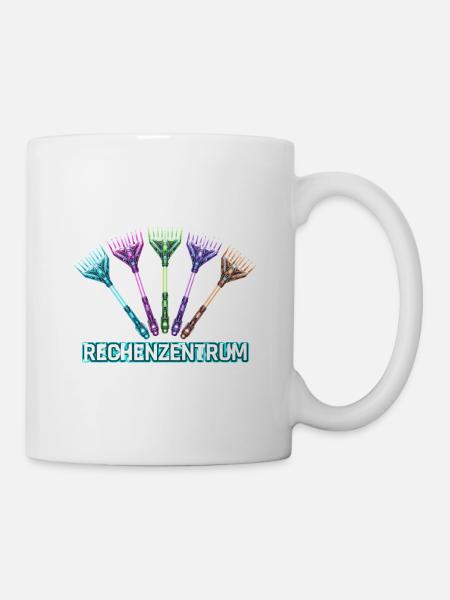 Leiter Vom Rechenzentrum Gartenarbeit Gärtner - Tasse - Weiß