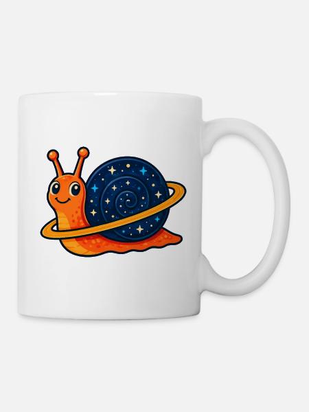 Galactic Snail - Mug - white