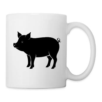 pig - Mug - white - Right