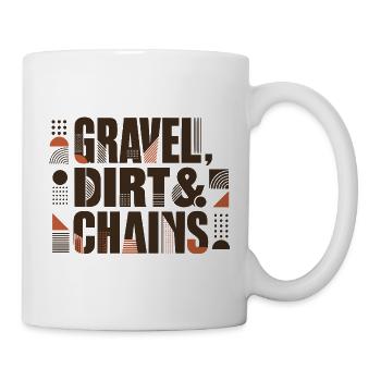 Gravel Dirt Chains - Mug - white - Right
