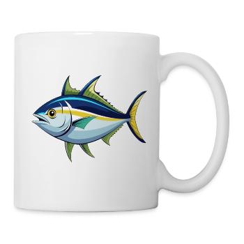 Tuna fish - Mug - white - Right
