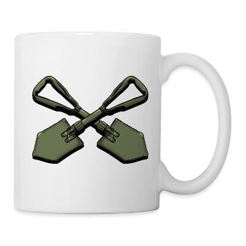Cruising Tactical Spades Illustration - Mug - white - Right