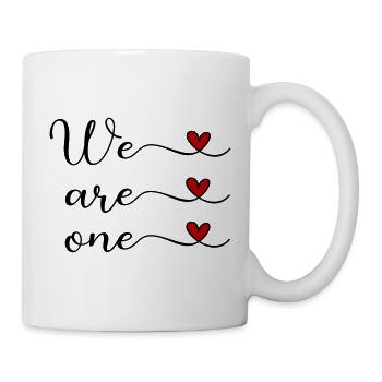 We are one Unity Team Design - Mug - white - Right